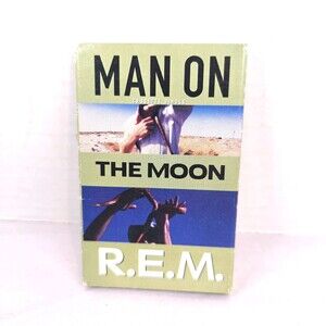 R.E.M. Man on the Moon Single (Cassette, 1993) ~ REM Alternative Rock Original